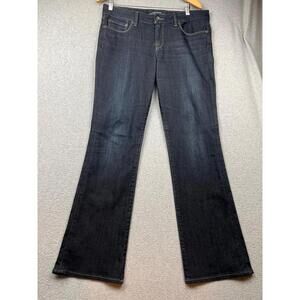 Lucky Brand Lola Boot Cut Jeans Denim Womens 12 / 31 Dark Wash Stretch Classic